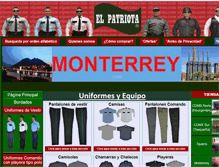 Tablet Screenshot of elpatriota.com.mx